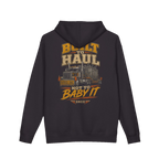 Back artwork on BUILT TO HAUL™ Transformer Heavy-Haul Hoodie in Black