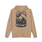 Back artwork on BUILT TO HAUL™ Telehandler Hoodie in Sandstone