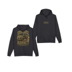 Front and back views of DIESEL ADDICT™ Motor Grader Hoodie in 123847