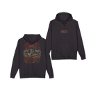 Front and back views of DIESEL ADDICT™ Crawler Dozer Hoodie in Black