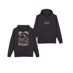 Front and back views of BUILT TO HAUL™ Telehandler Hoodie in Black