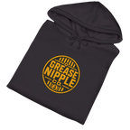 Folded DIESEL ADDICT™ Crawler Crane Hoodie in Black