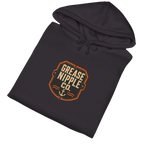 Folded DIESEL ADDICT™ Lake Freighter Hoodie in Black