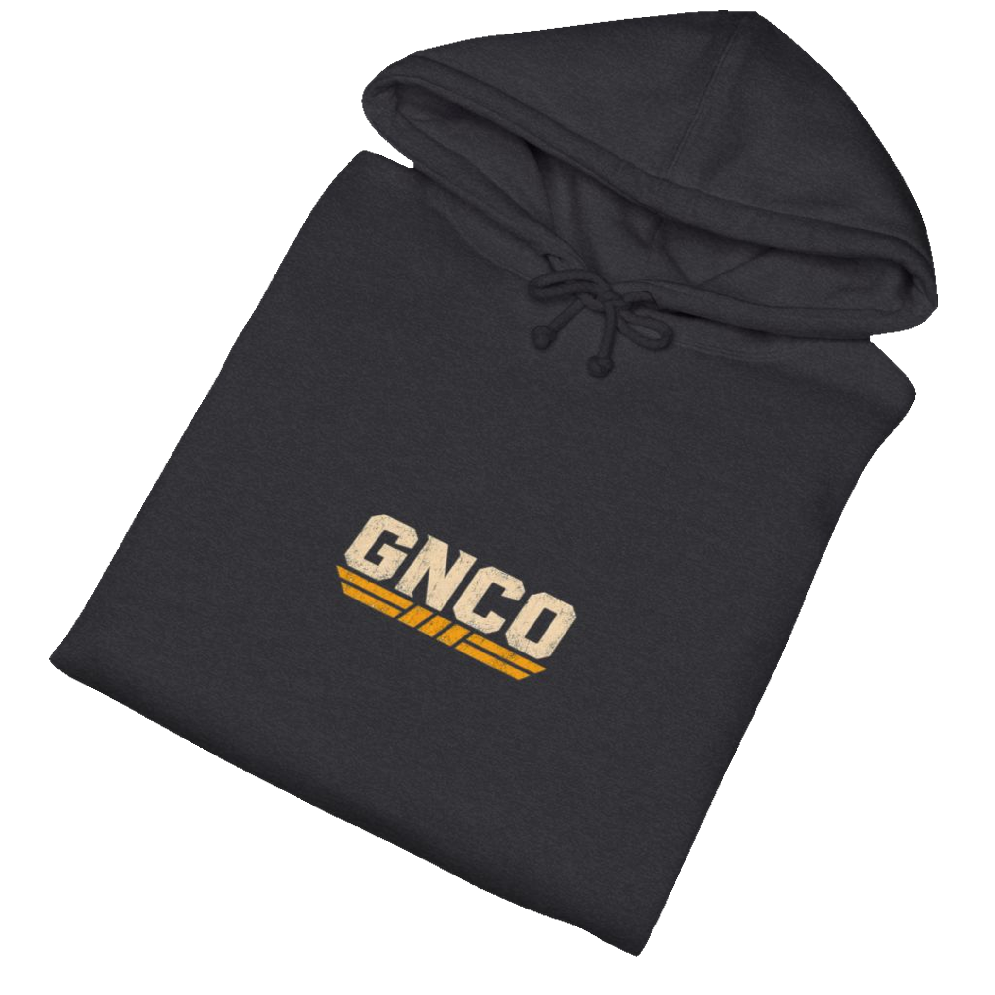 Folded BUILT TO HAUL™ Transformer Heavy-Haul Hoodie in Charcoal Heather