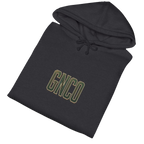 Folded BUILT TO HAUL™ Forestry Log Forwarder Hoodie in Charcoal Heather