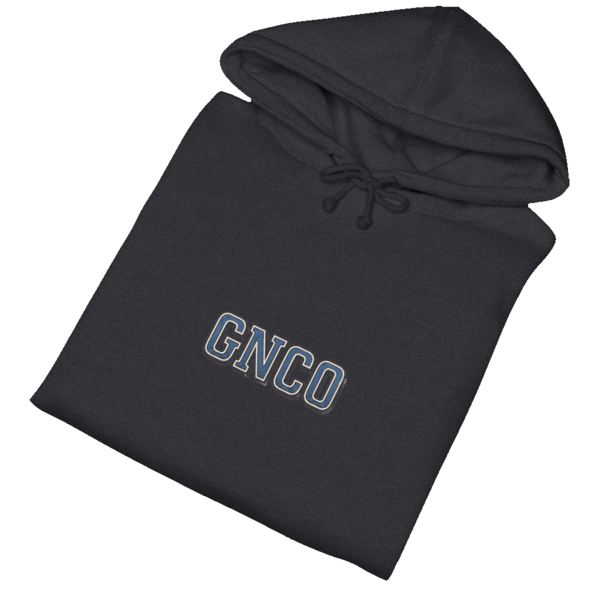 Folded BUILT TO HAUL™ Wheel Tractor-Scraper Hoodie in Charcoal Heather