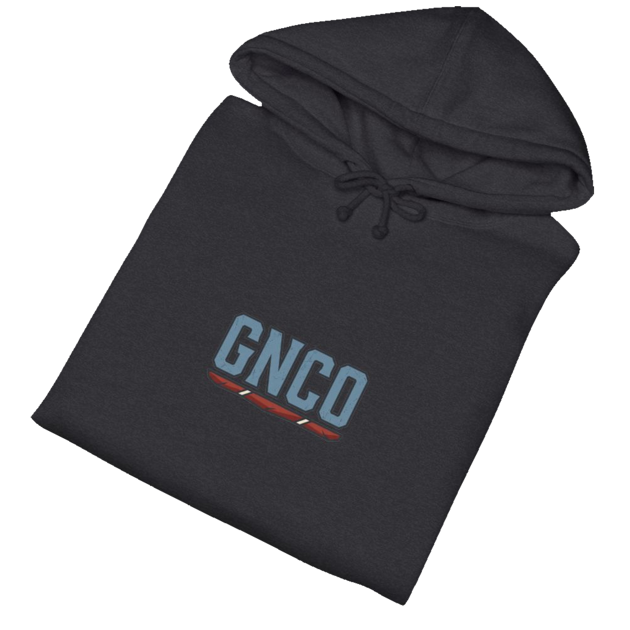 Folded BUILT TO HAUL™ Articulated Quarry Hauler Hoodie in Charcoal Heather