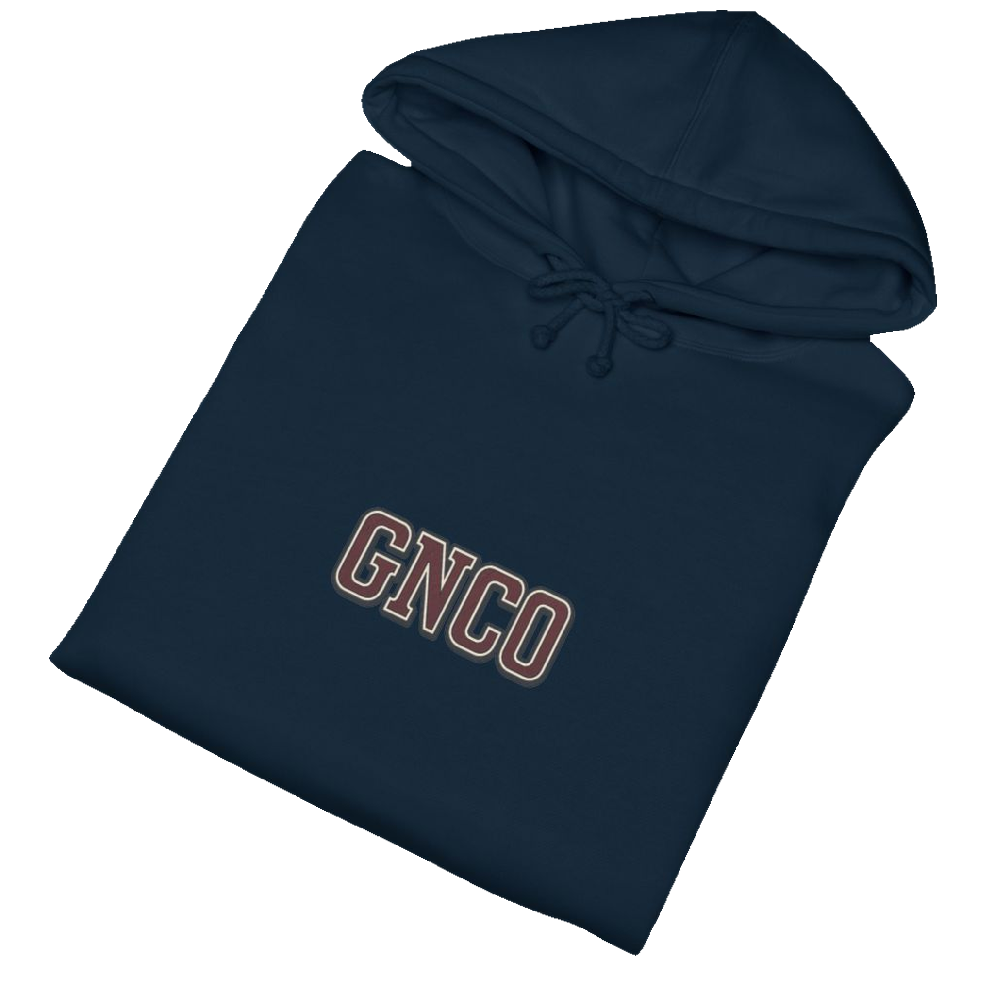 Folded BUILT TO HAUL™ Telehandler Hoodie in Navy