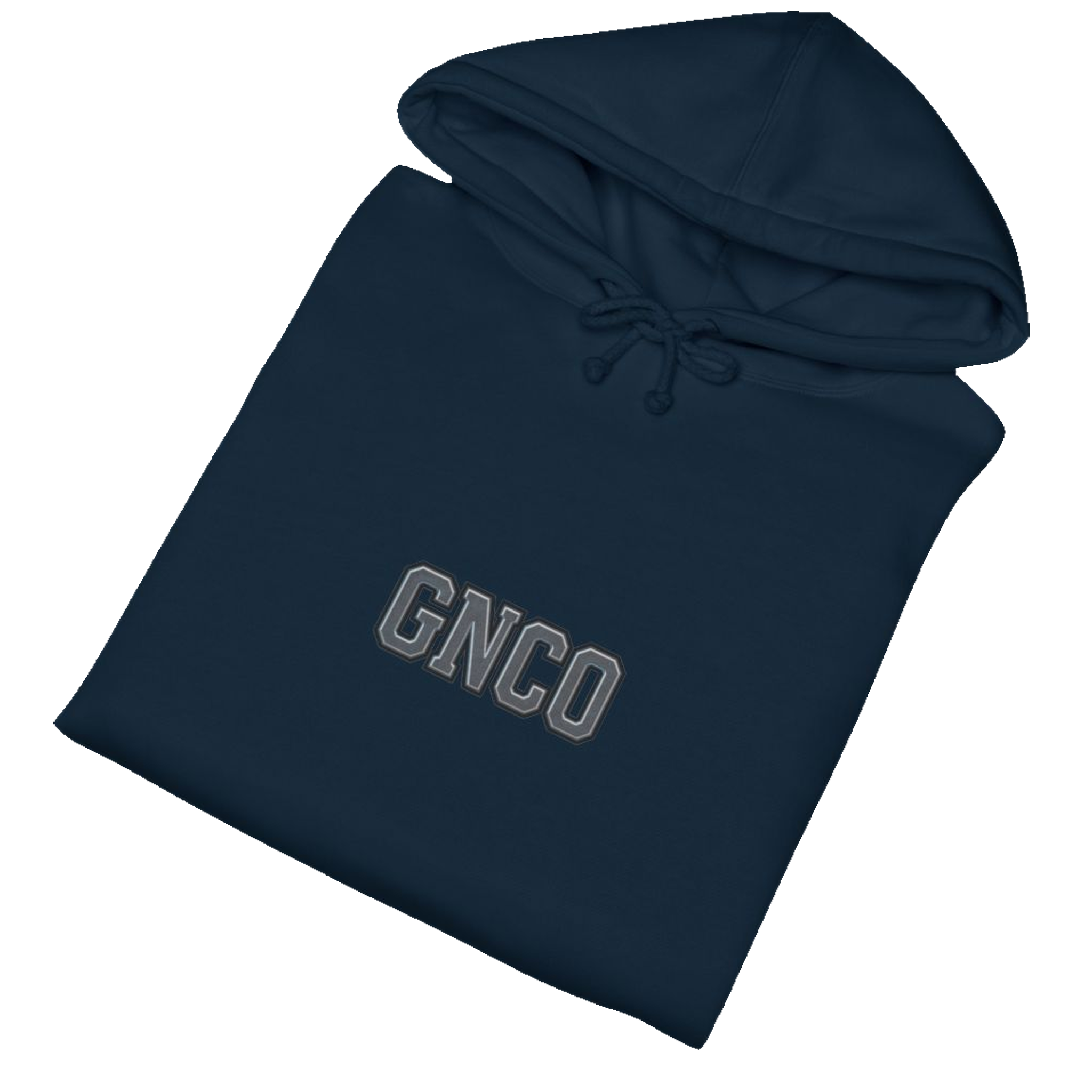 Folded DIESEL ADDICT™ Excavator Hoodie in Navy
