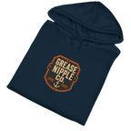 Folded DIESEL ADDICT™ Lake Freighter Hoodie in Navy