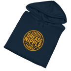 Folded DIESEL ADDICT™ Crawler Crane Hoodie in Navy