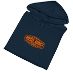 Folded DIESEL ADDICT™ Quarry Haul Truck Hoodie in Navy