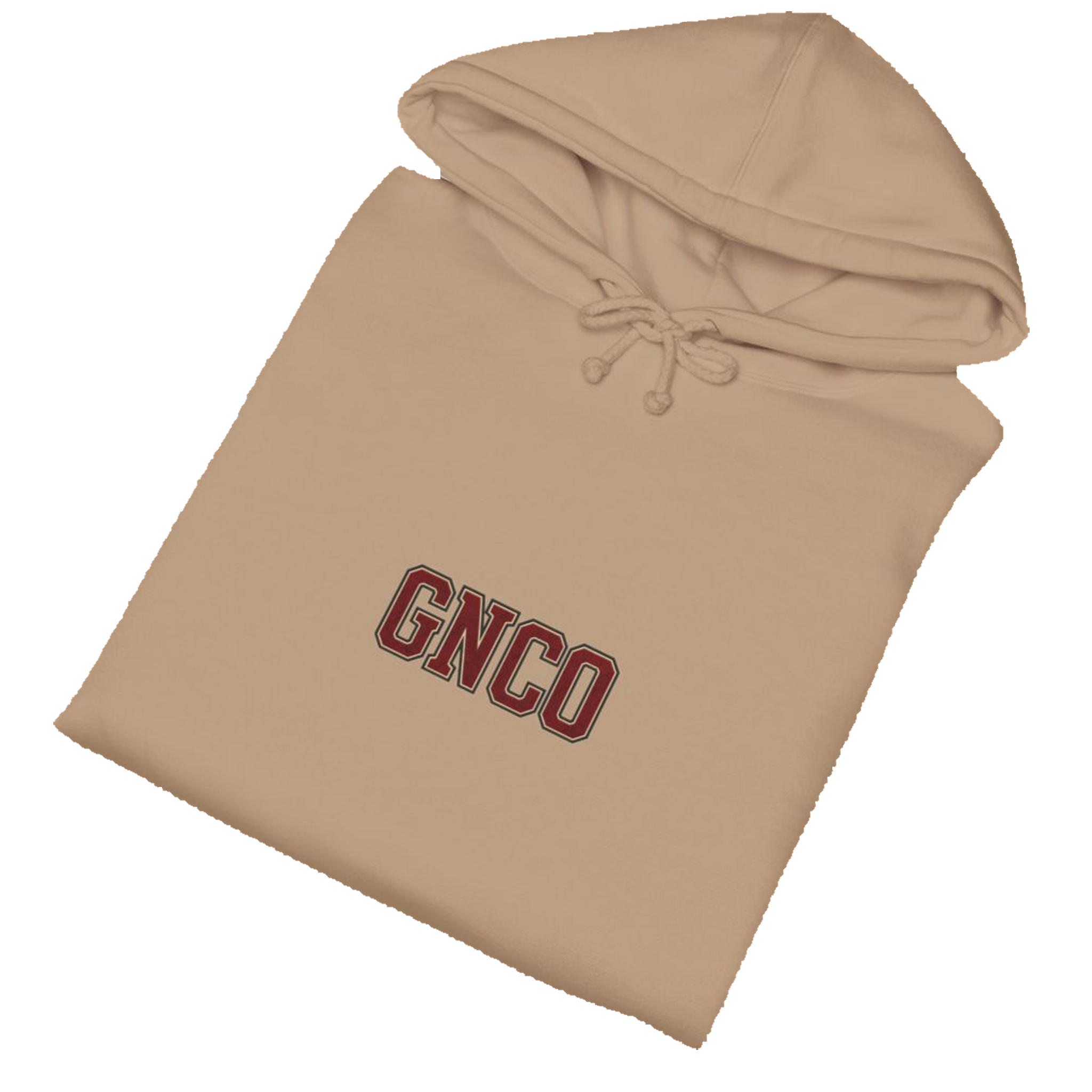 Folded DIESEL ADDICT™ Crawler Dozer Hoodie in Sandstone