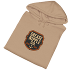 Folded DIESEL ADDICT™ Lake Freighter Hoodie in Sandstone