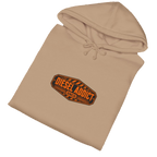 Folded DIESEL ADDICT™ Quarry Haul Truck Hoodie in Sandstone