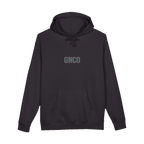 Front GNCO chest mark on DIESEL ADDICT™ Excavator Hoodie in Black