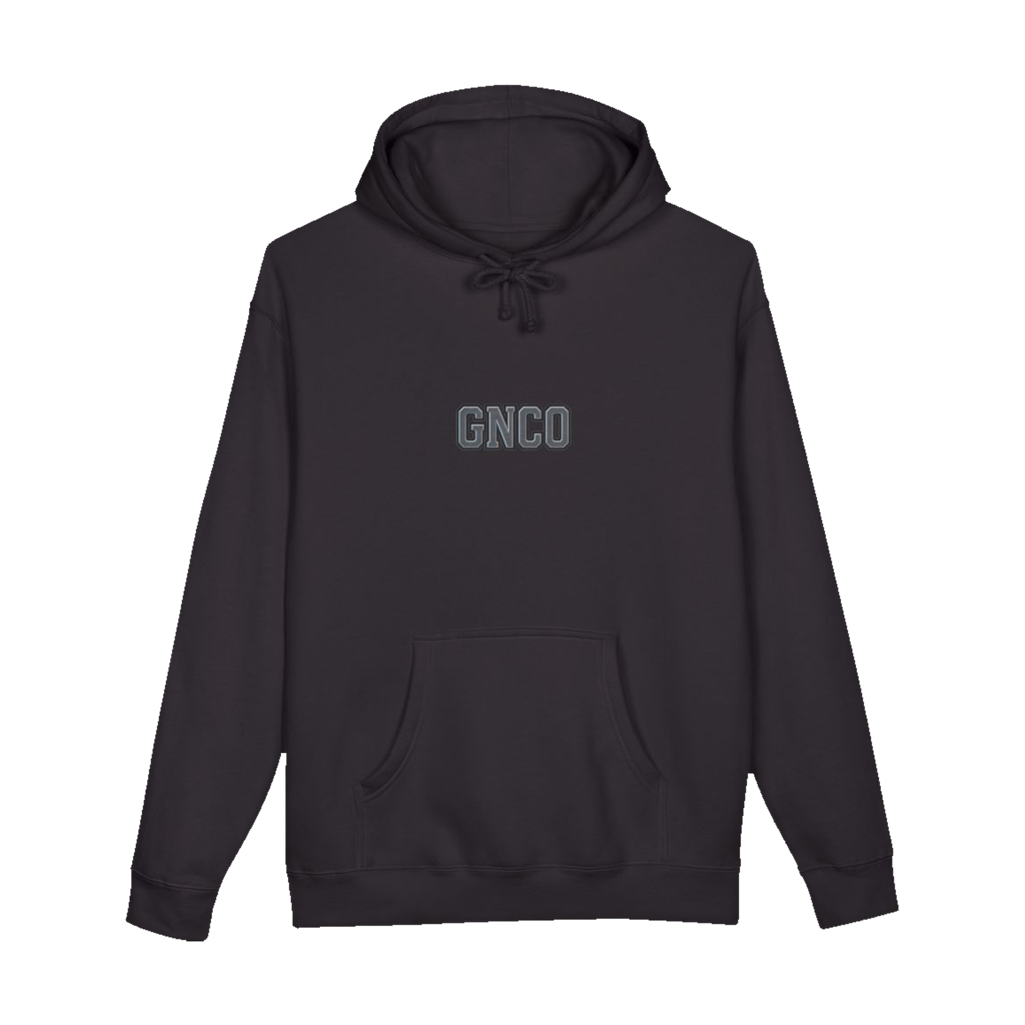 Front GNCO chest mark on DIESEL ADDICT™ Excavator Hoodie in Black