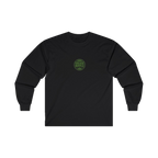Front GNCO chest mark on DIESEL ADDICT Thermal Break Heavy Cotton Long Sleeve in Black