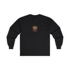 Front GNCO chest mark on DIESEL ADDICT Lake Freighter Heavy Cotton Long Sleeve in Black
