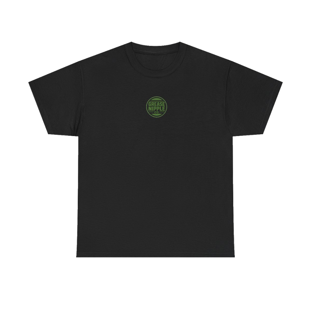 Front GNCO chest mark on DIESEL ADDICT Thermal Break Heavy Cotton Tee in Black