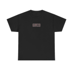 Front GNCO chest mark on BUILT TO HAUL Telehandler Heavy Cotton Tee in Black