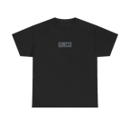 Front GNCO chest mark on DIESEL ADDICT Excavator Heavy Cotton Tee in Black