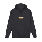 Front GNCO chest mark on BUILT TO HAUL™ Transformer Heavy-Haul Hoodie in Charcoal Heather