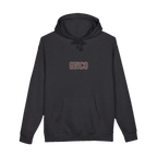 Front GNCO chest mark on BUILT TO HAUL™ Telehandler Hoodie in Charcoal Heather