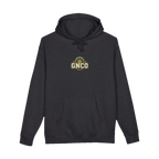 Front GNCO chest mark on DIESEL ADDICT™ Articulated Tractor Hoodie in Charcoal Heather