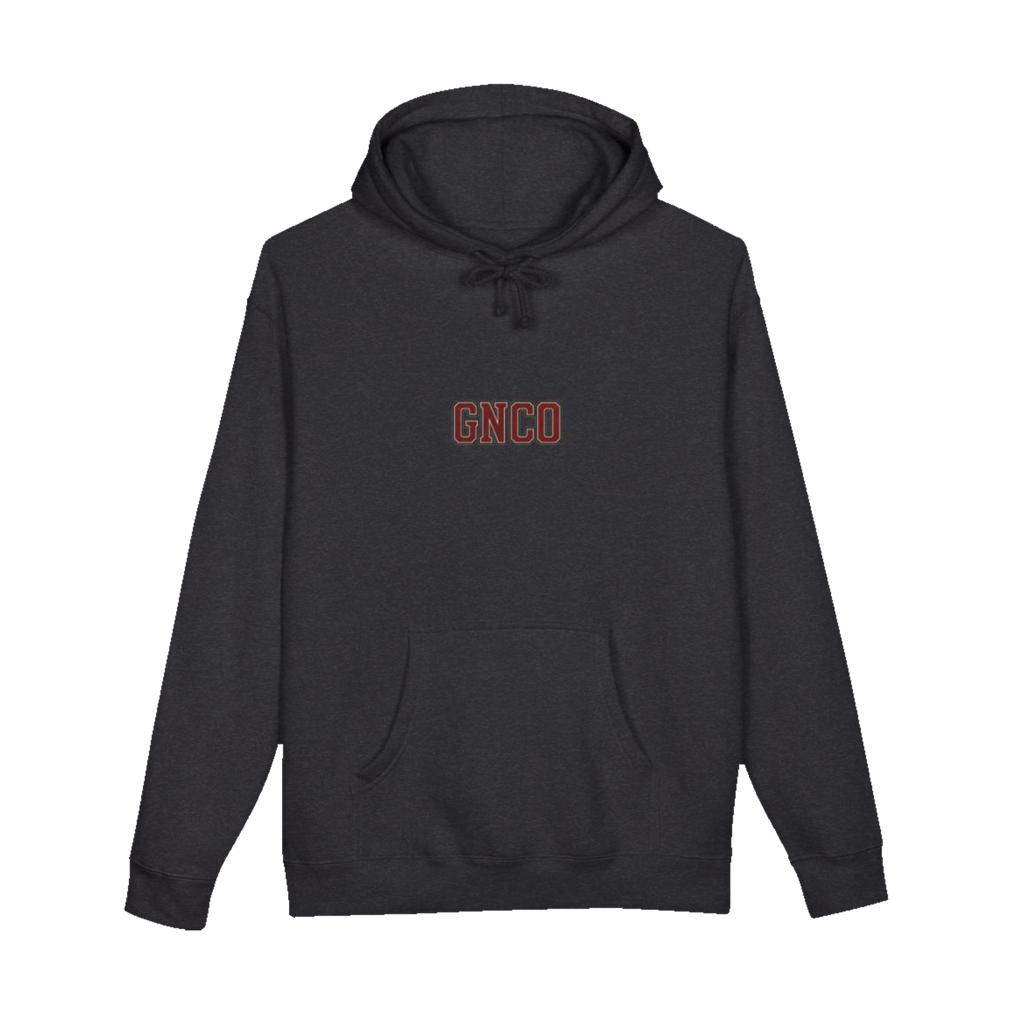 Front GNCO chest mark on DIESEL ADDICT™ Crawler Dozer Hoodie in Charcoal Heather
