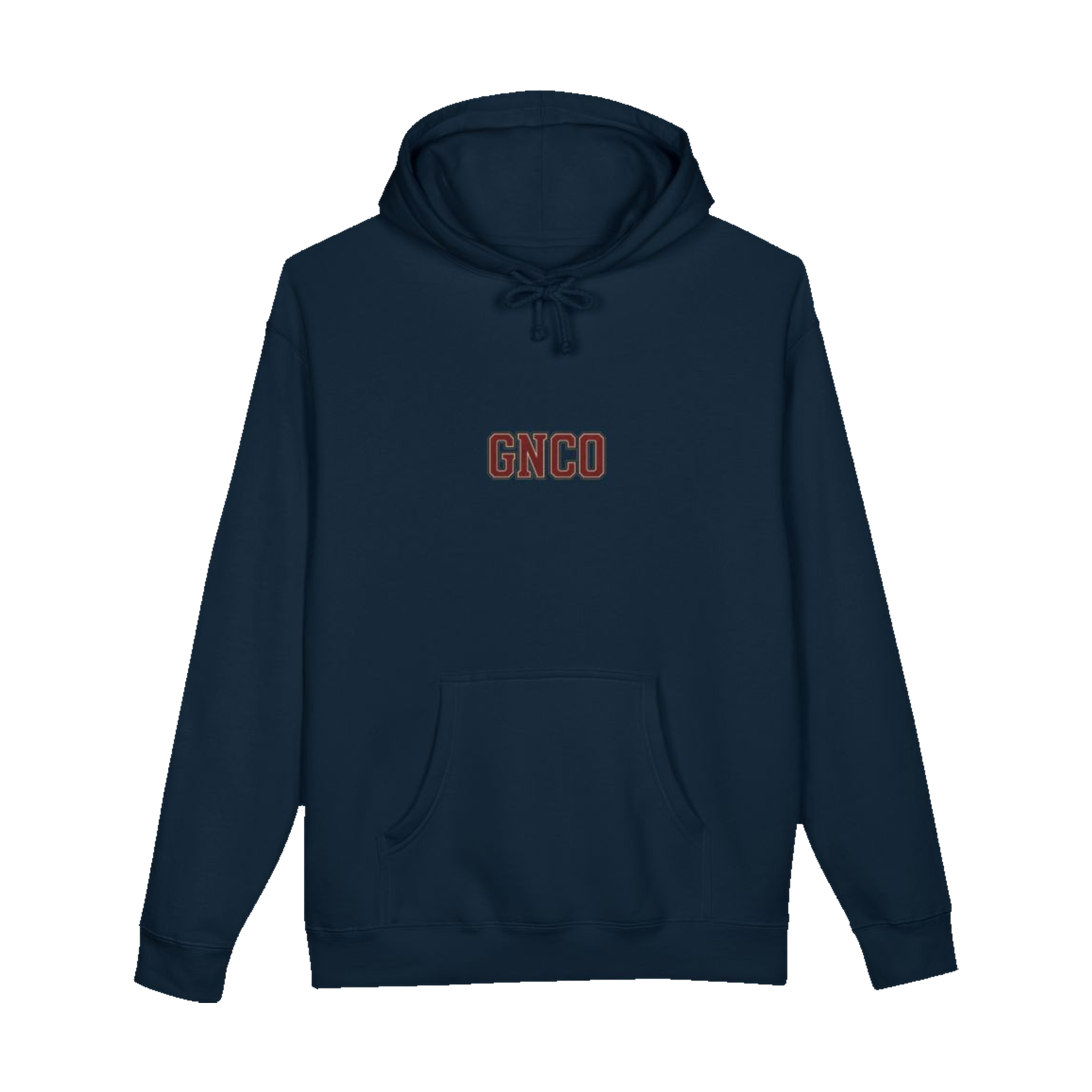 Front GNCO chest mark on DIESEL ADDICT™ Crawler Dozer Hoodie in Navy