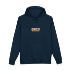 Front GNCO chest mark on BUILT TO HAUL™ Transformer Heavy-Haul Hoodie in Navy