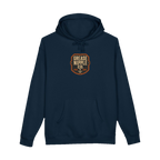 Front GNCO chest mark on DIESEL ADDICT™ Lake Freighter Hoodie in Navy