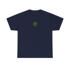 Front GNCO chest mark on DIESEL ADDICT Thermal Break Heavy Cotton Tee in Navy