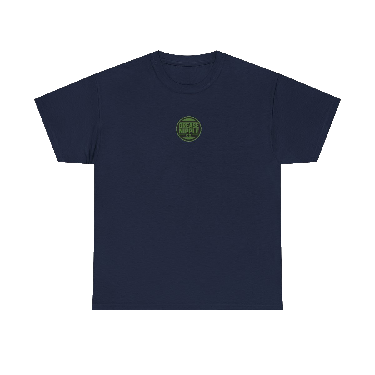 Front GNCO chest mark on DIESEL ADDICT Thermal Break Heavy Cotton Tee in Navy