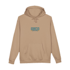 Front GNCO chest mark on BUILT TO HAUL™ Mining Haul Truck Hoodie in Sandstone