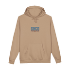 Front GNCO chest mark on BUILT TO HAUL™ Articulated Quarry Hauler Hoodie in Sandstone