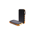 “TrailVolt 200K” – Solar Power Bank w/ USB-A, USB-C & Flashlight (200,000mAh) – gear built for heavy equipment operators and mechanics