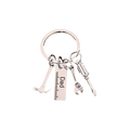 Mini Tool Keychain Set – rugged keychain for operators, truckers, or gearheads