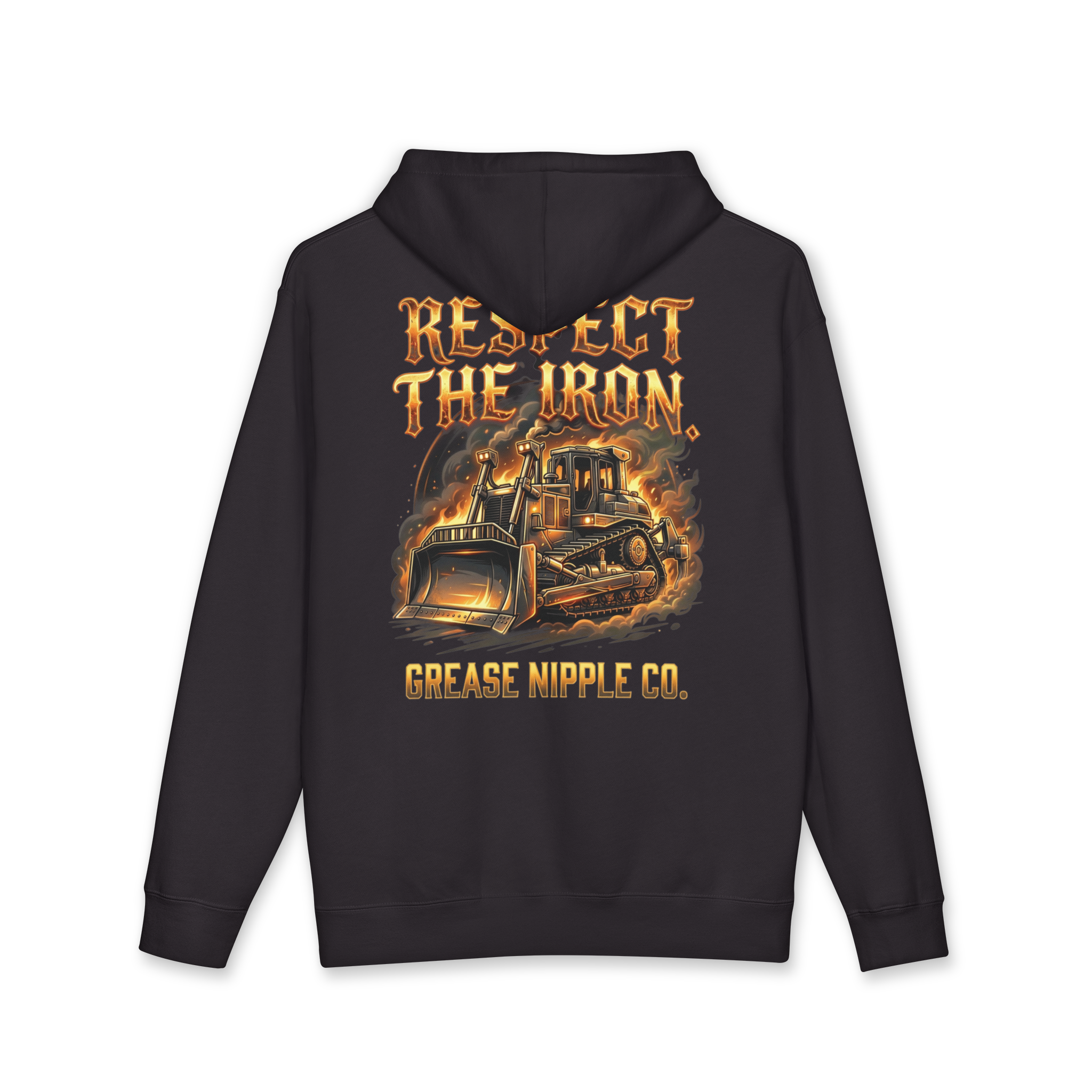GNCO (RESPECT THE IRON) - Heavyweight Hooded Sweatshirt